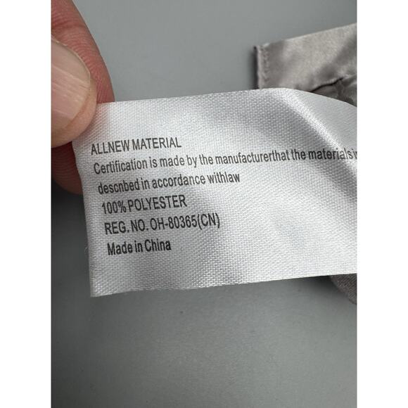 Pro Goleem Gray Elephant Lovey Plush Baby Security Blanket W/ Minky Dots - Picture 6 of 6